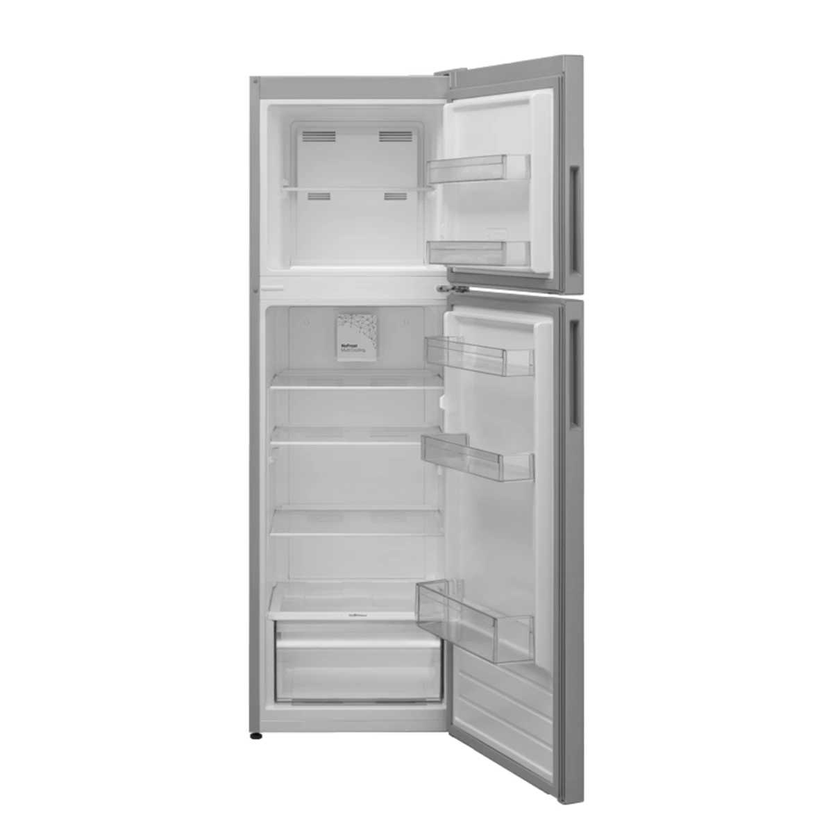 Finlux FLN273BG Refrigerator With Top Freezer Grey
