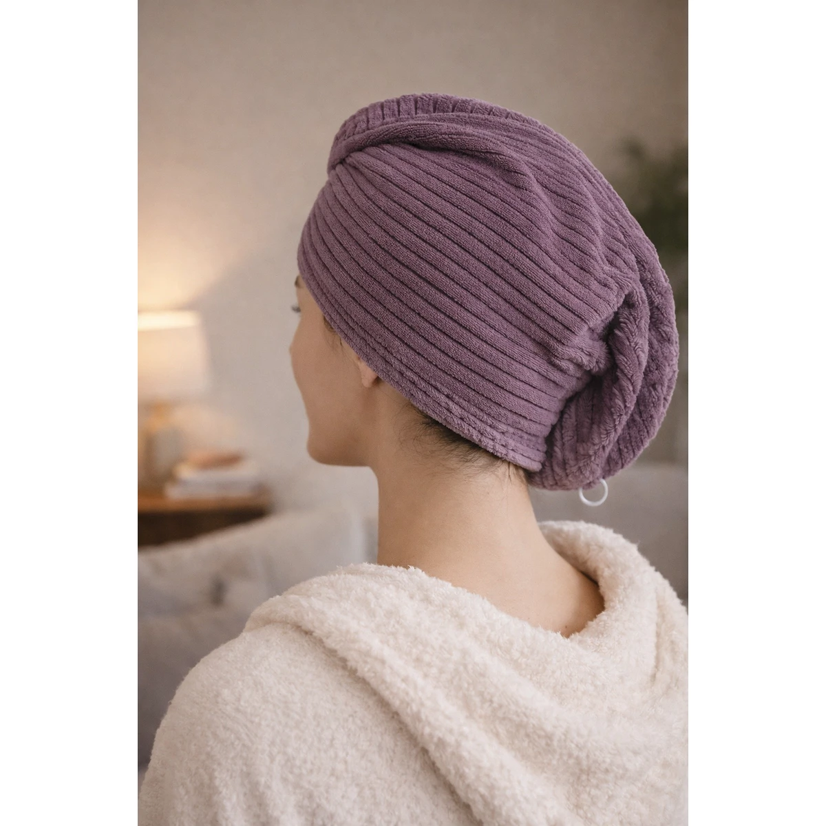 Manamo Jess Hair Bonet Cotton Plum Standart O/S