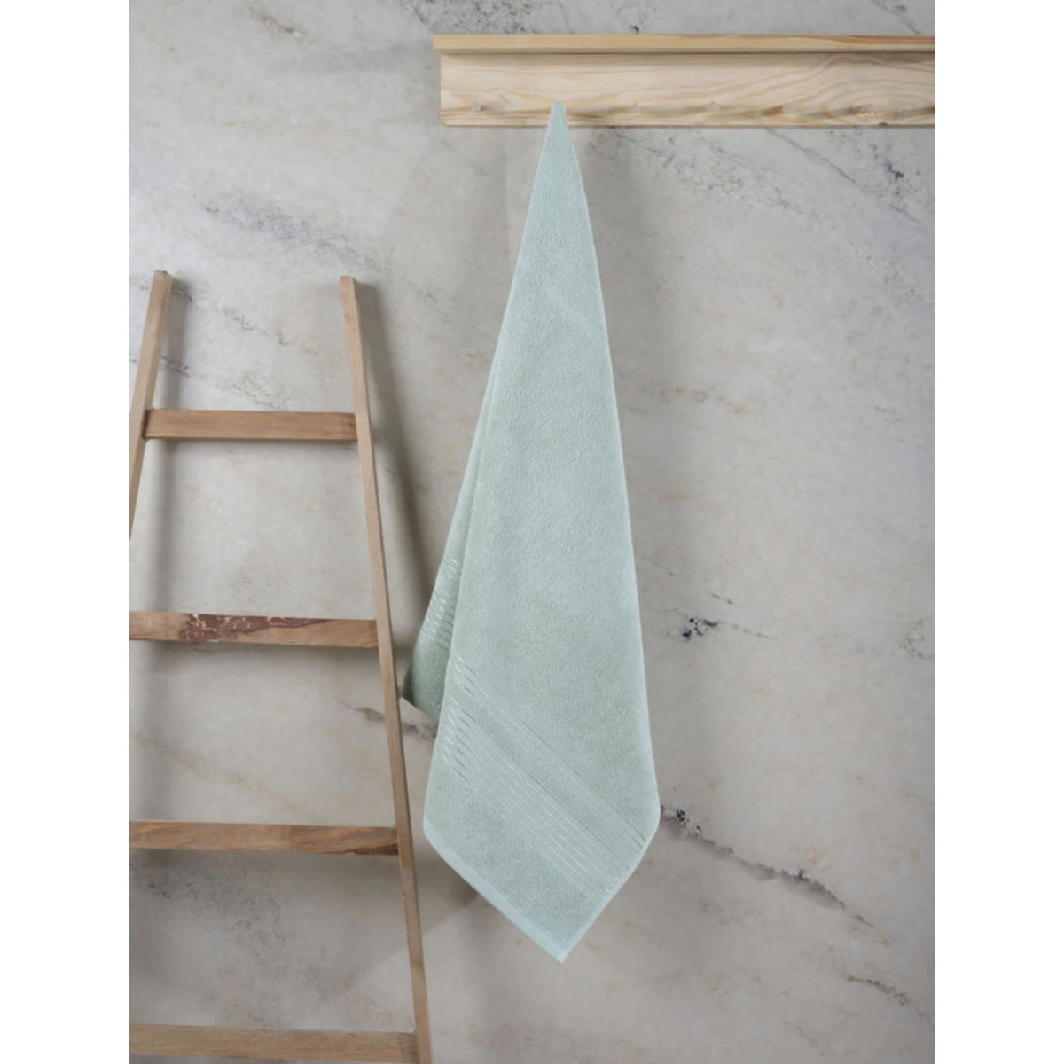 Manamo Jess Bath Towel Cotton Cameo Green 70x140 cm