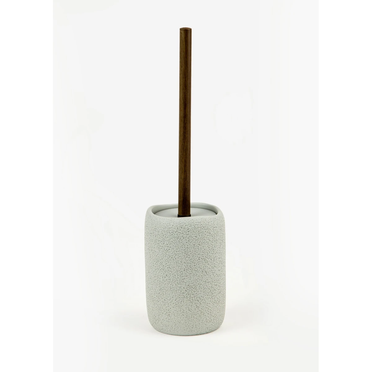 Manamo Elegance Toilet Brush  Polyresin Gray  10.5x10.5x15.5 cm
