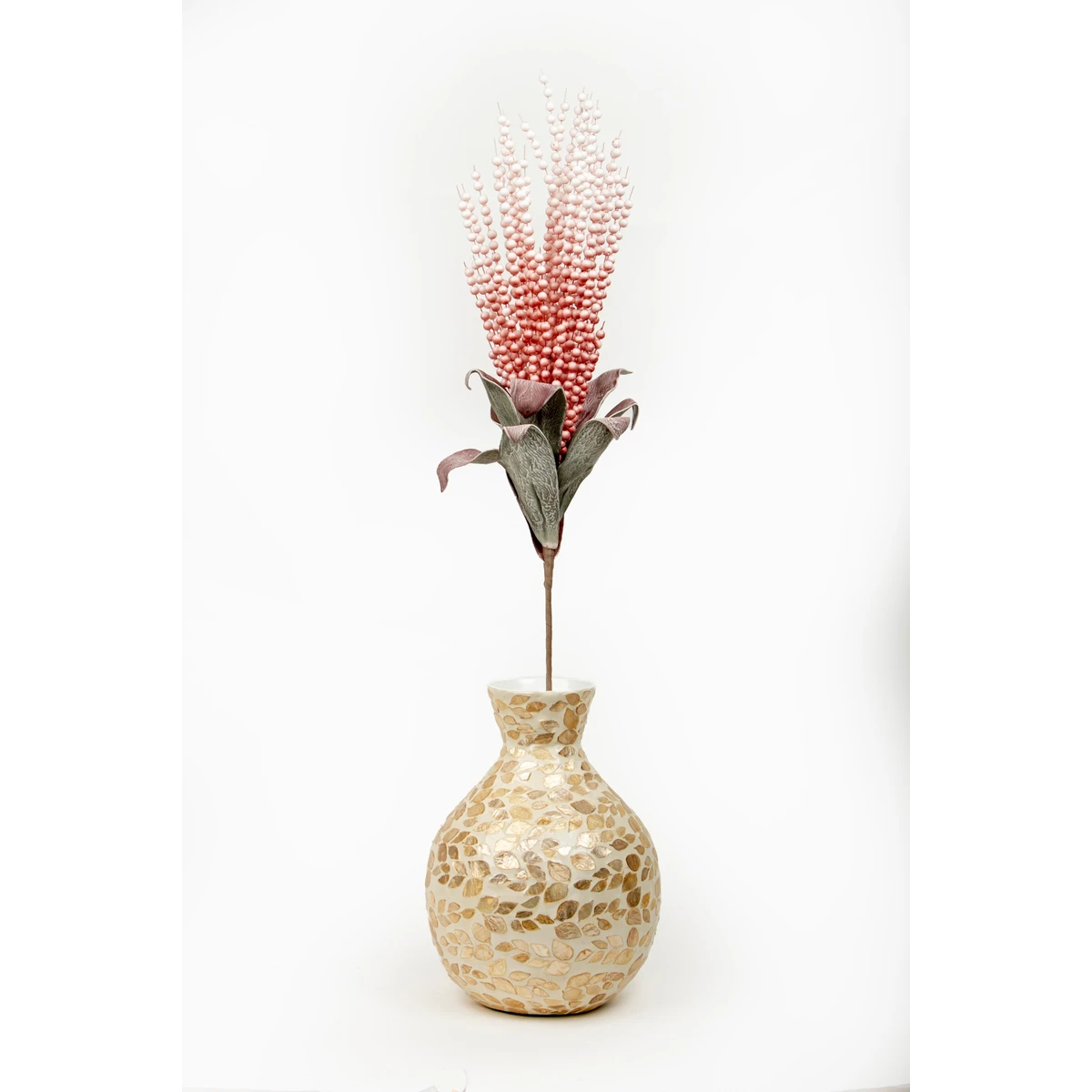 Manamo Wheat Artificial Flower  Powder 102 cm