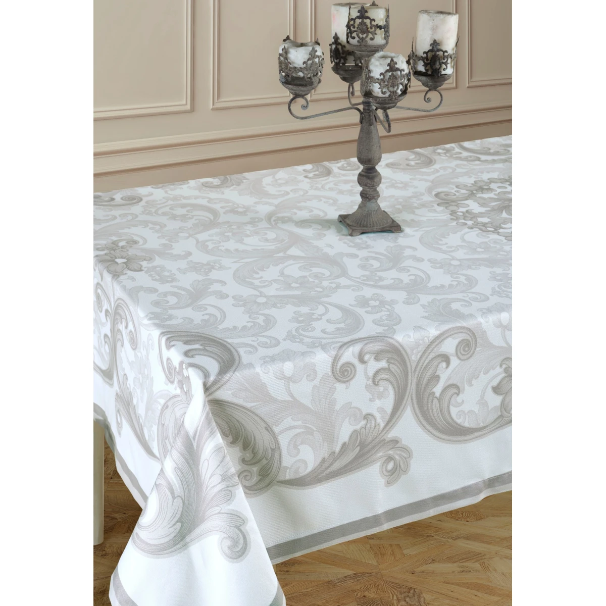 Manamo Merlon Table Cloth Digital Print Polyester  140x140 cm