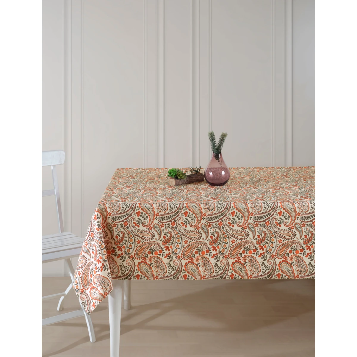 Manamo Shawl Table Cloth Digital Print Polyester  140x320 cm