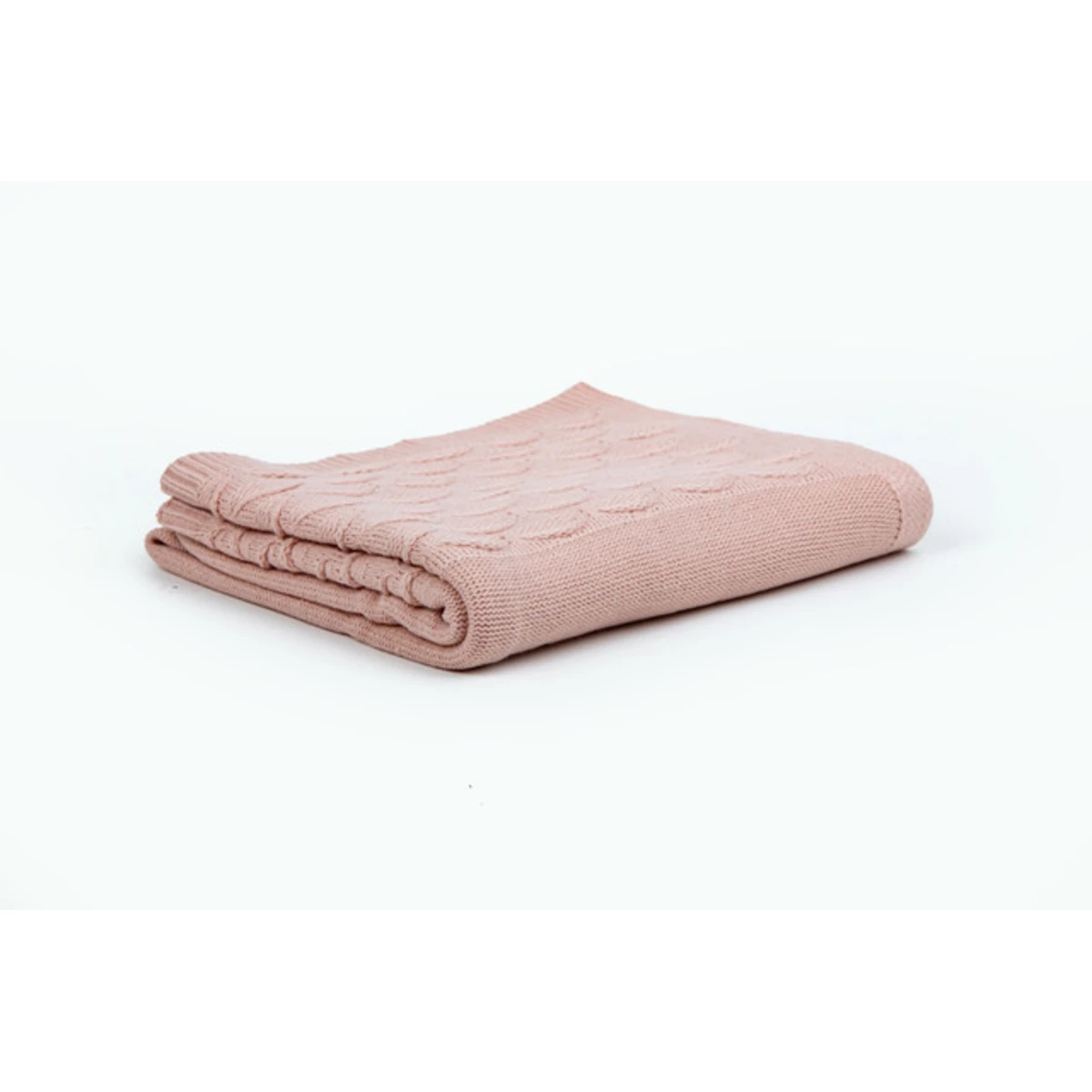 Manamo Cloud Baby Blanket Acrylic Light Pink 90x100 cm