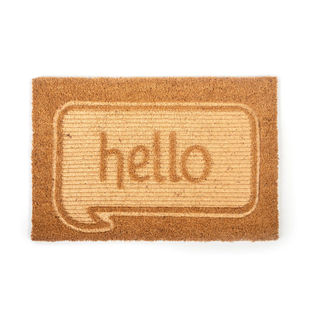 Manamo Hello  Doormat Coir  40x60 cm