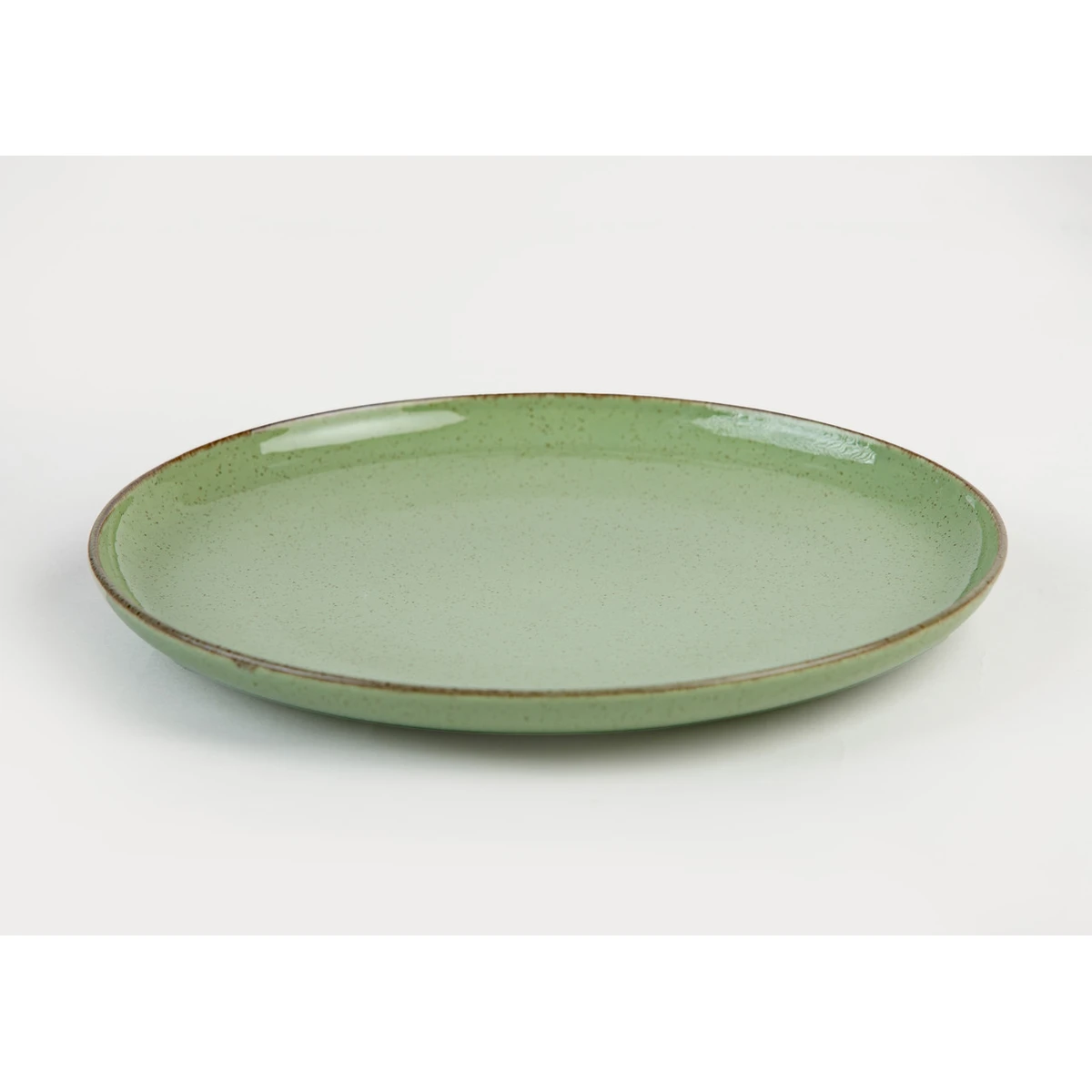 Manamo Elena Dinner Plate Porcelain Green  27 cm