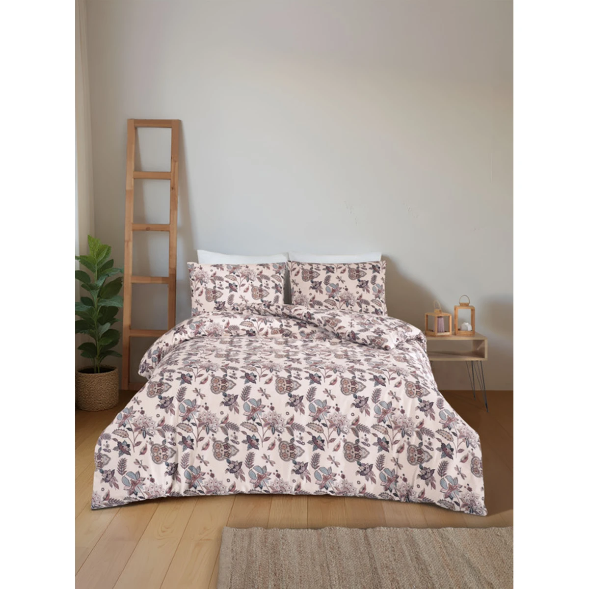 Manamo Traditional Duvet Cover With Pillow Case Cotton  160x220 cm+50X70 cm