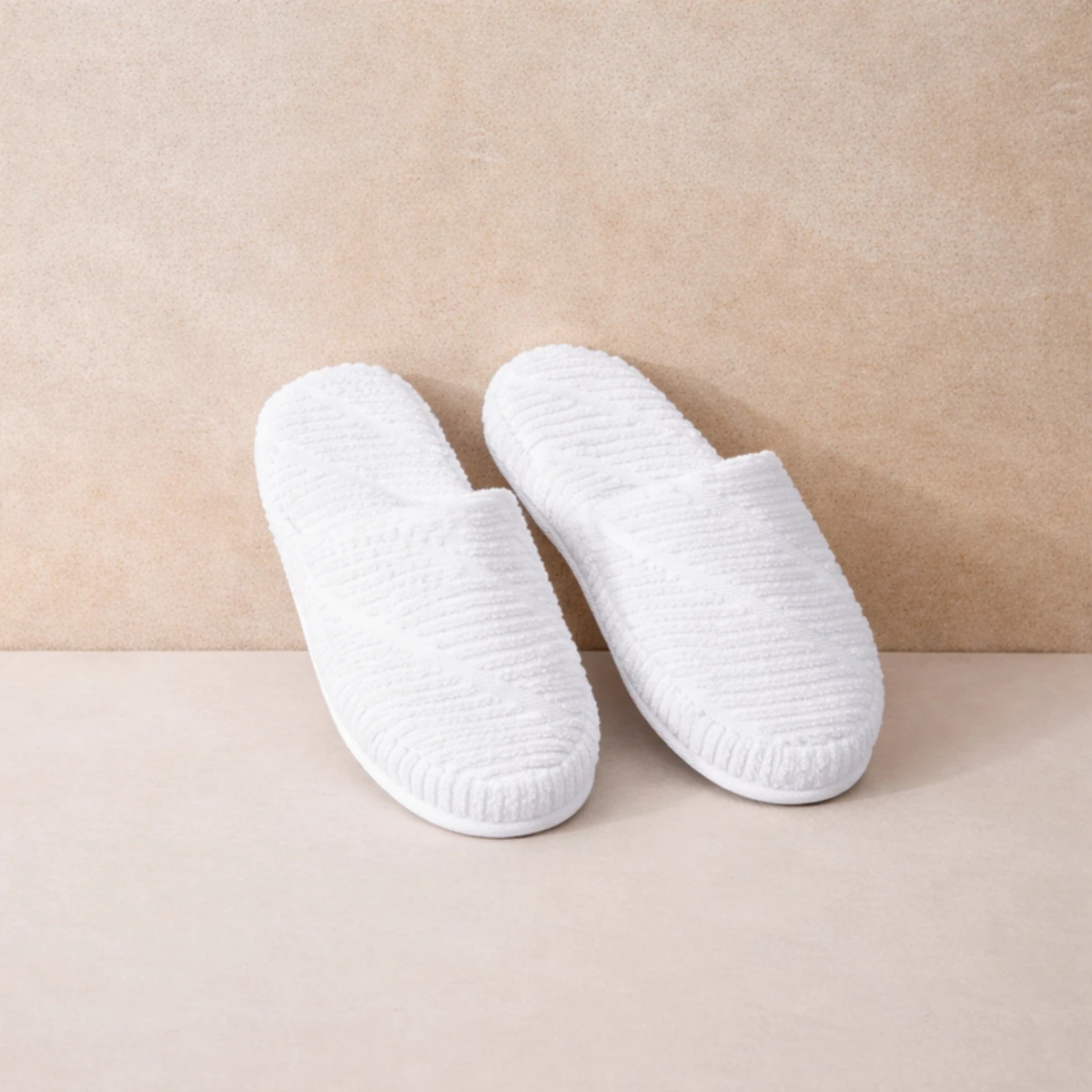 Manamo Dolce Slipper Cotton Ecru Jacquard 37-39