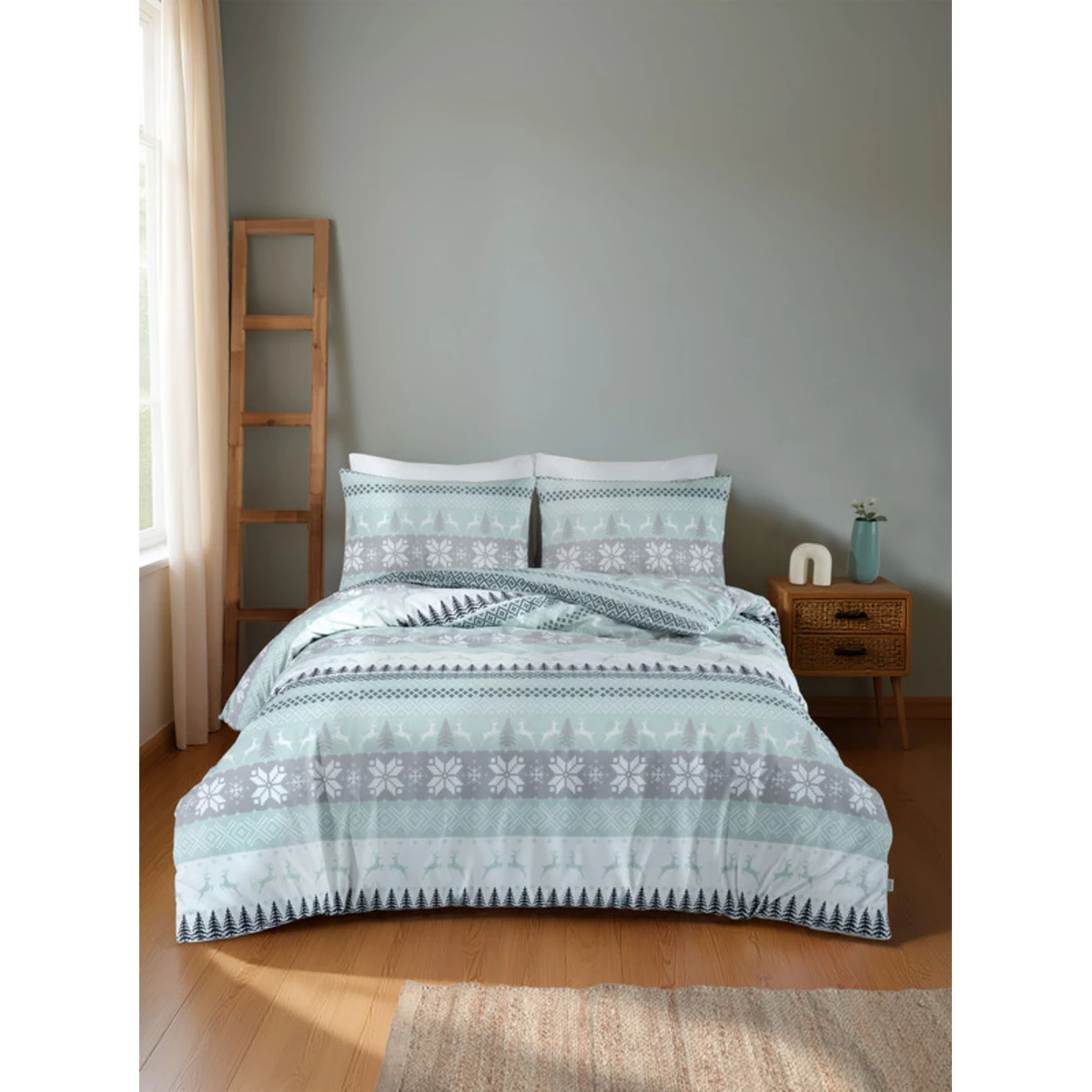 Manamo Dear Love Duvet Cover With Pillow Case Cotton  200x220+50x70 cm(2)