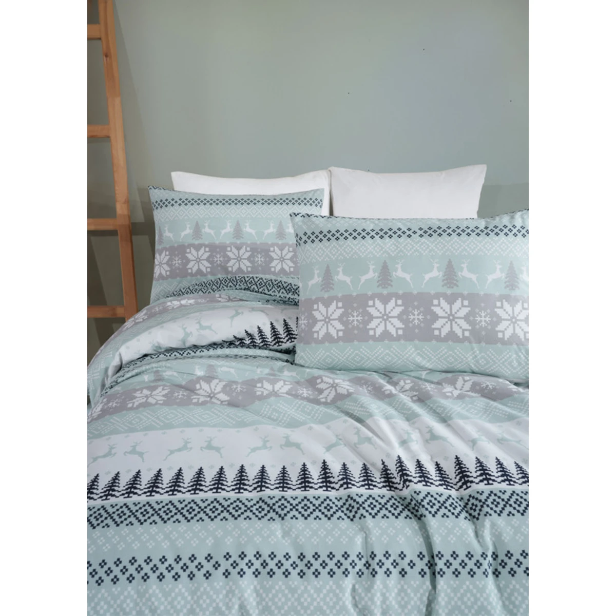 Manamo Dear Love Duvet Cover With Pillow Case Cotton  200x220+50x70 cm(2)