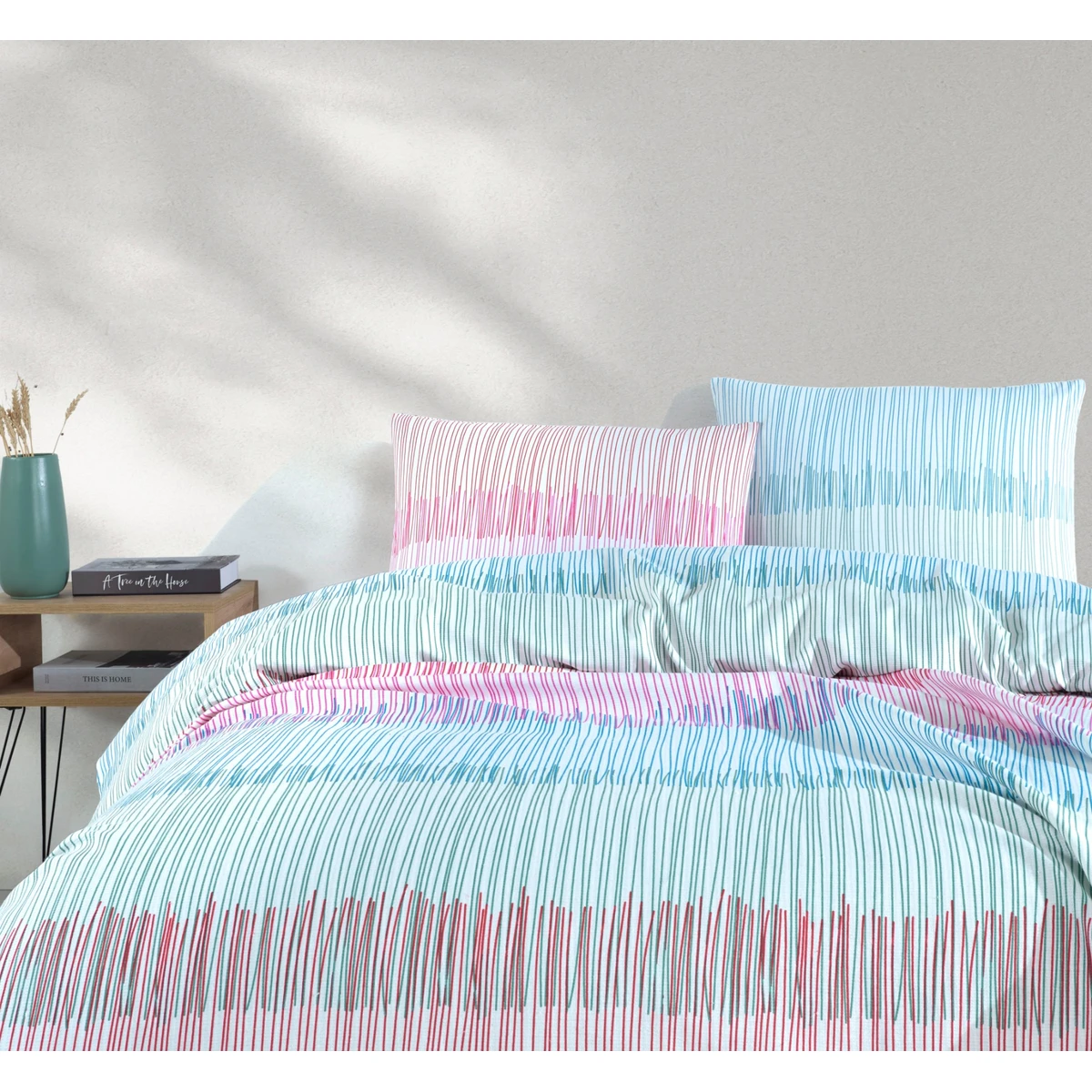 Manamo Line Digital Printed Pike Bedspread 160x220  