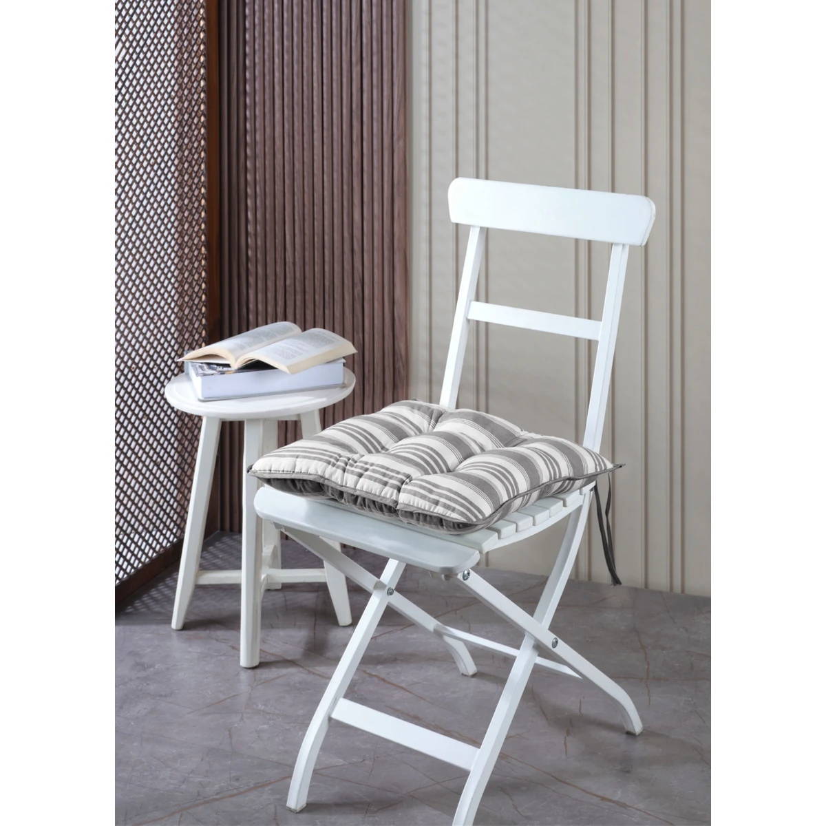 Manamo Amy Chair Pad Polyester Green 43x43x3 cm