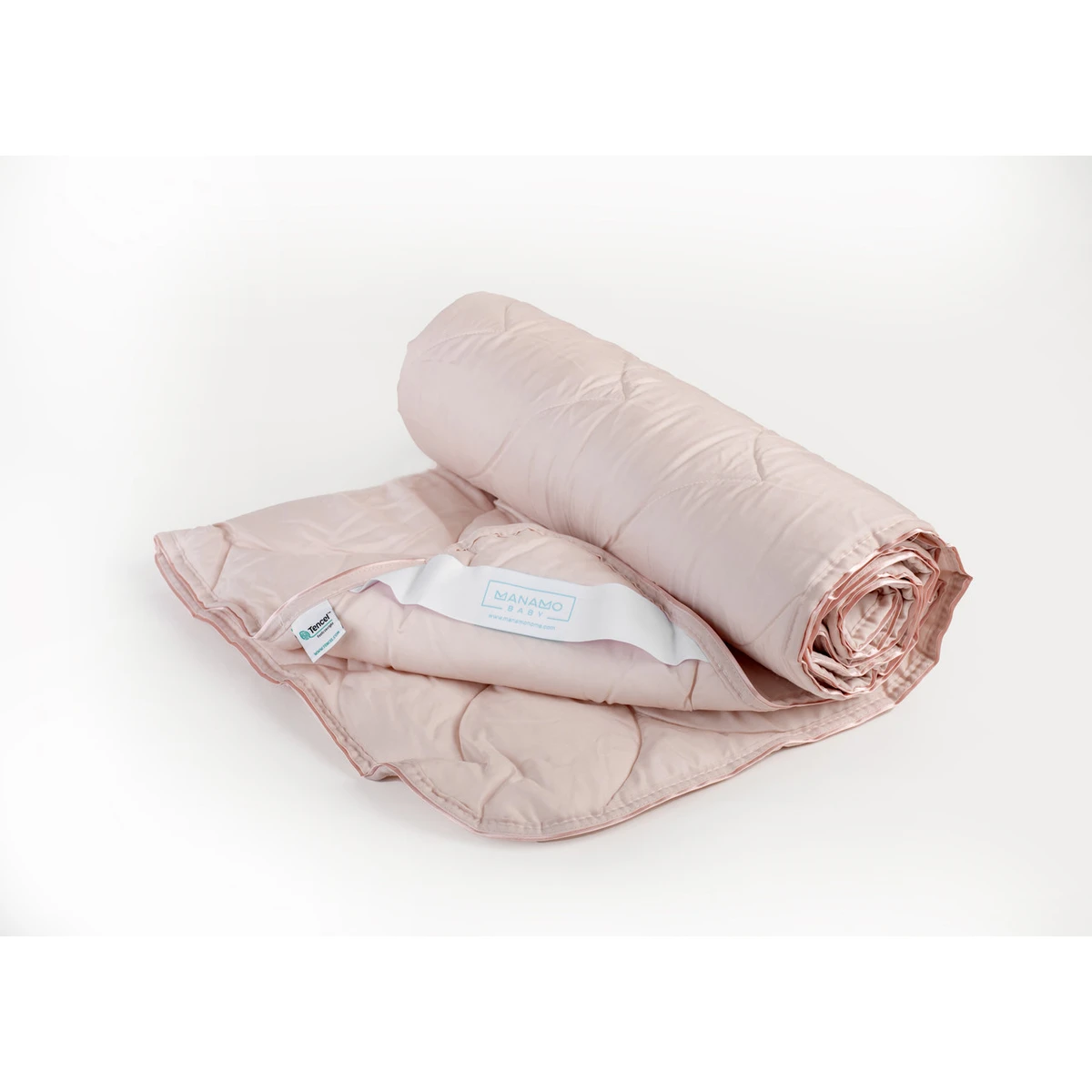 Manamo Tencel Baby Quilt Microfiber Powder  95x145 cm