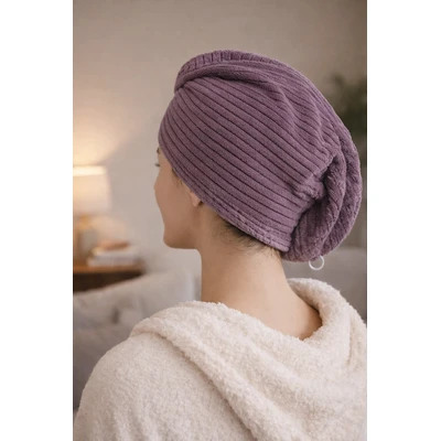 Manamo Jess Hair Bonet Cotton Plum Standart O/S