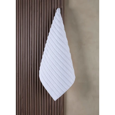 Manamo Zoey Face Towel Luxury Cotton White  50x85 cm