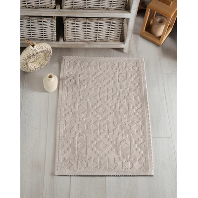 Manamo Anatolia Bath Mat Cotton Linen  40x60 cm