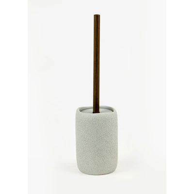 Manamo Elegance Toilet Brush  Polyresin Gray  10.5x10.5x15.5 cm