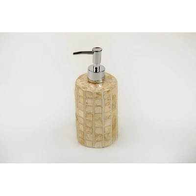 Manamo Loren Liquid Soap MDF / Pearl Champagne 7.5x16 cm
