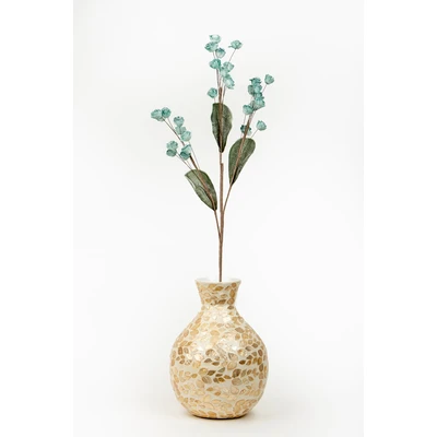 Manamo Tiny Rose Artificial Flower  Indigo 97 cm