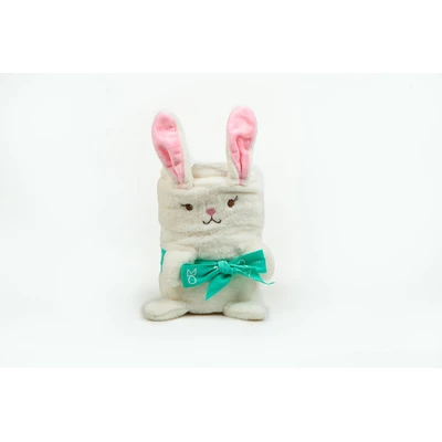 Manamo Rabbit Baby Blanket Polyester Ecru 80x100 cm