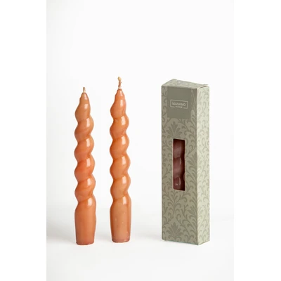 Manamo Hot Chocolate Candle  Beige 2 Pc