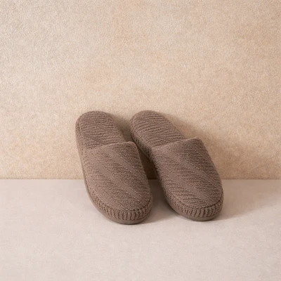 Manamo Dolce Slipper Cotton Mocha Jacquard 40-42