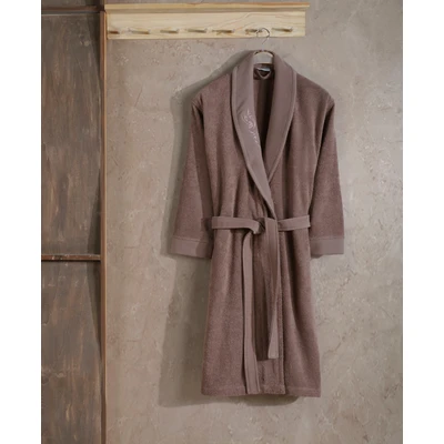 Manamo Elain Bathrobe Cotton Mocha 2XL/3XL
