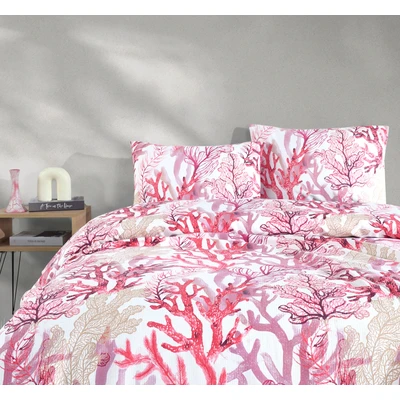 Manamo Coral Digital Printed Pike Bedspread 160x220   