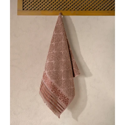 Manamo Paisley Jacquard Towel Bath Amber 70x140 cm