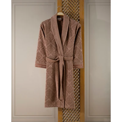 Manamo Paisley  Jacquard  Bathrobe Amber L/XL