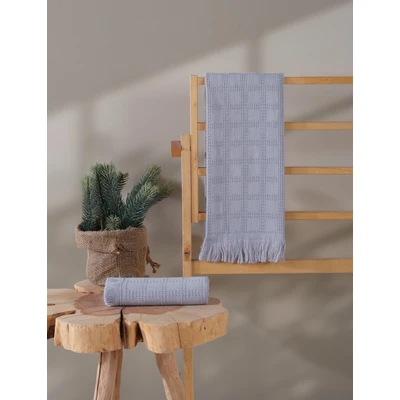 Manamo Roma Kitchen Towel Set Metal Grey 50x70 (2pc)  