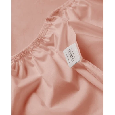 Manamo M&D Fitted Sheet Blush 100x200   